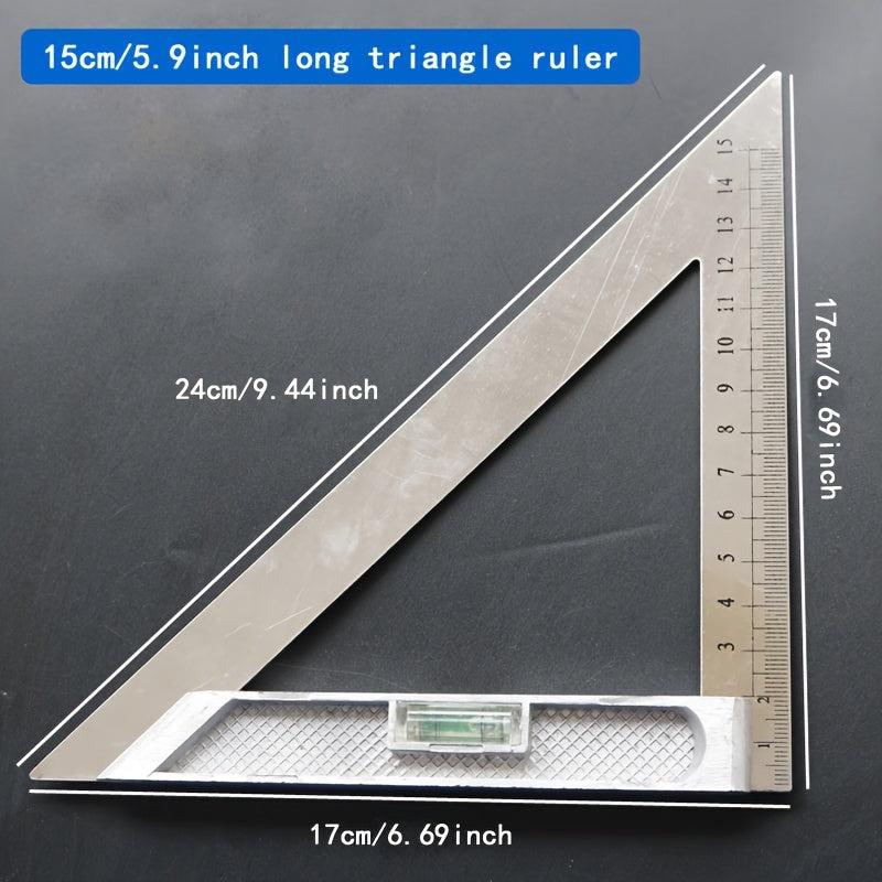 Multifunctional Triangle Ruler Aluminum Alloy Stainless Steel Angle Ruler