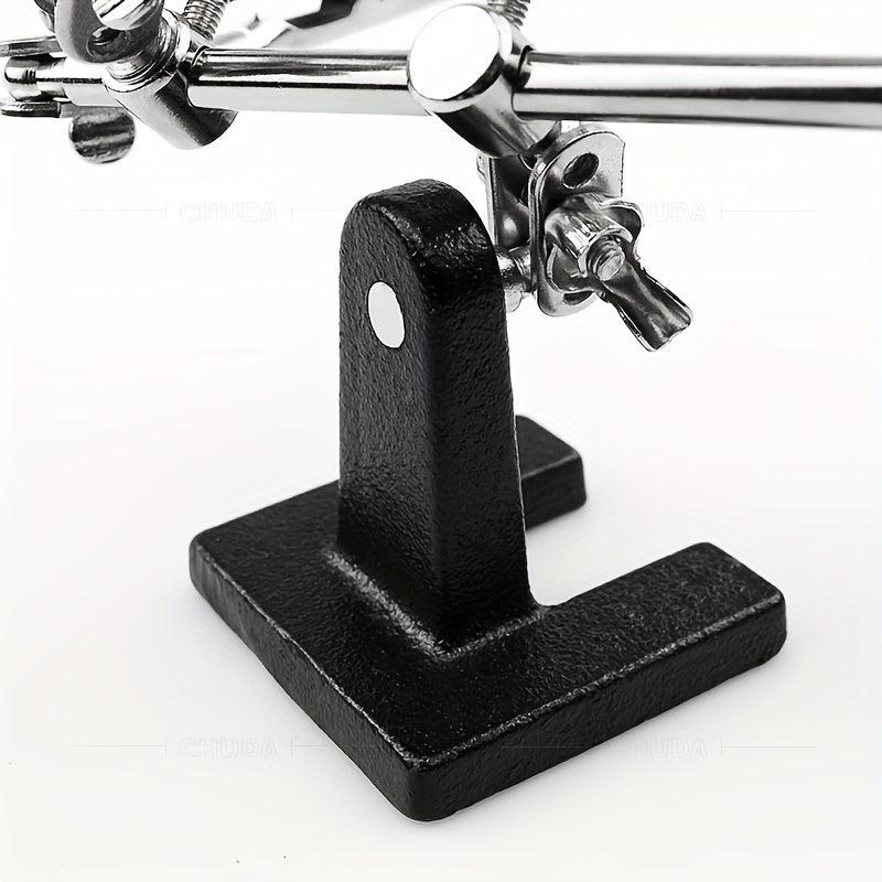 Repair Auxiliary Metal Clip Magnifier Adjustable Hand for Easy Repair