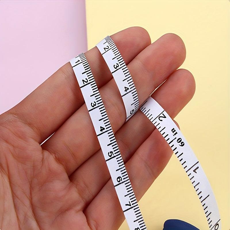Stylish Mini Tape Measure: PU Leather, Ideal for Home Measuring & Sewing