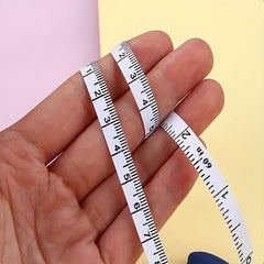 Stylish Mini Tape Measure: PU Leather, Ideal for Home Measuring & Sewing