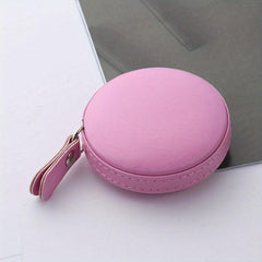 Stylish Mini Tape Measure: PU Leather, Ideal for Home Measuring & Sewing