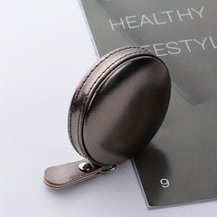 Stylish Mini Tape Measure: PU Leather, Ideal for Home Measuring & Sewing