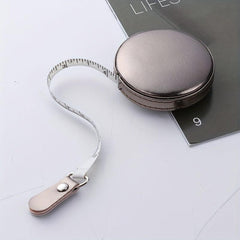 Stylish Mini Tape Measure: PU Leather, Ideal for Home Measuring & Sewing