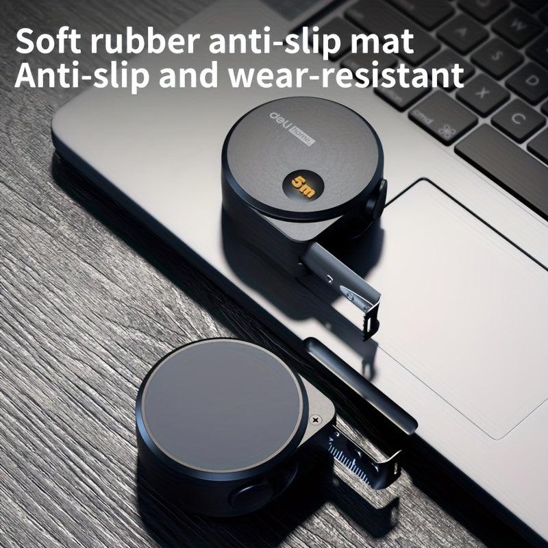 5m Easy Read Measuring Tape Steel Tape Thumb Lock Surveyors Engineers House
