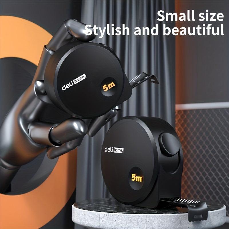 5m Easy Read Measuring Tape Steel Tape Thumb Lock Surveyors Engineers House