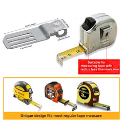 Tape Measure Locator Measuring Tape Clip Precision Tool For Edge Fringe