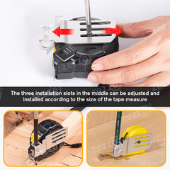 Tape Measure Locator Measuring Tape Clip Precision Tool For Edge Fringe