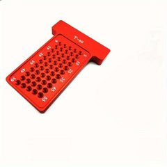 Woodworking Scriber T Type Hole Positioning Cross Gauge 45 90 Degrees Line Gauge