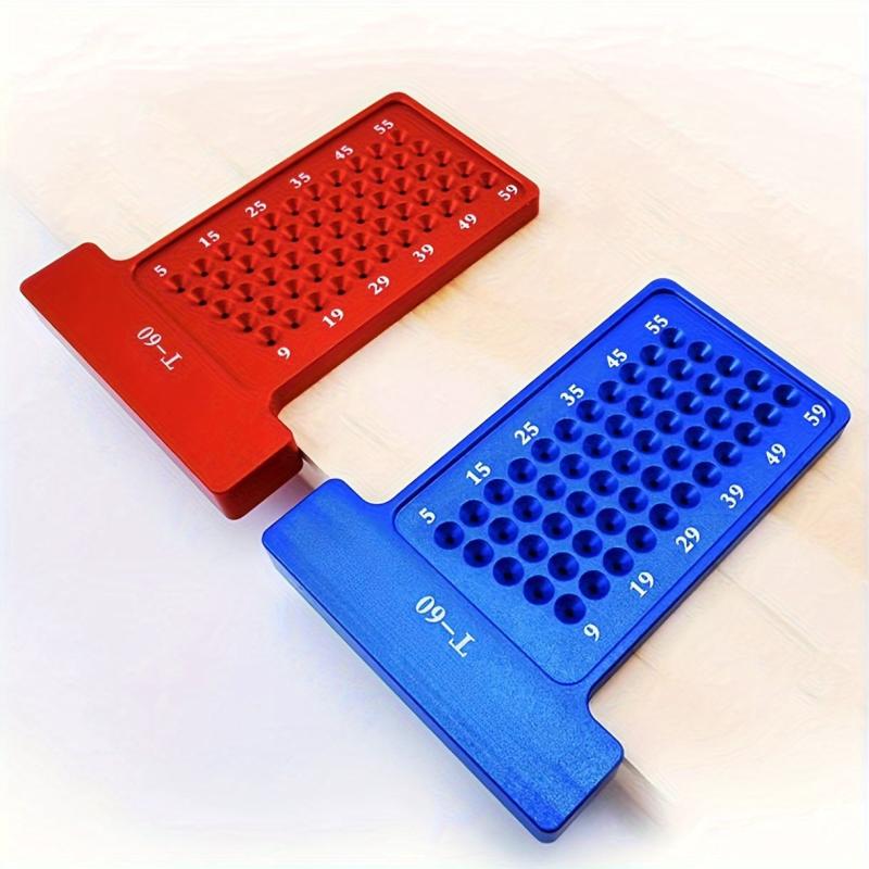 Woodworking Scriber T Type Hole Positioning Cross Gauge 45 90 Degrees Line Gauge
