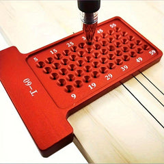 Woodworking Scriber T Type Hole Positioning Cross Gauge 45 90 Degrees Line Gauge