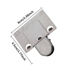 1PC Stainless Steel Measuring Tape Clip for Accurate Measurements