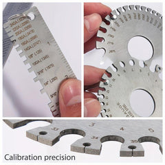 Stainless Steel Metal Plate Welding Thickness Gauge Wire Measurement Tool