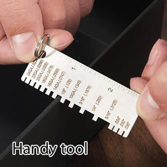 Stainless Steel Metal Plate Welding Thickness Gauge Wire Measurement Tool