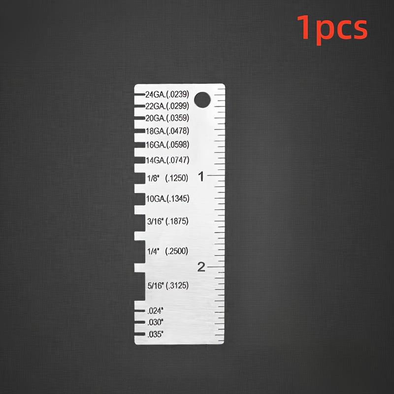 Stainless Steel Metal Plate Welding Thickness Gauge Wire Measurement Tool