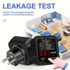 LED Digital Voltage Display Wall Plug Socket Tester Analyzer