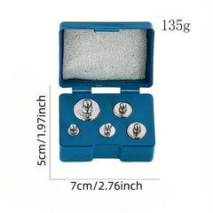 6pcs Electronic Scale Calibration Weight Standard Weight