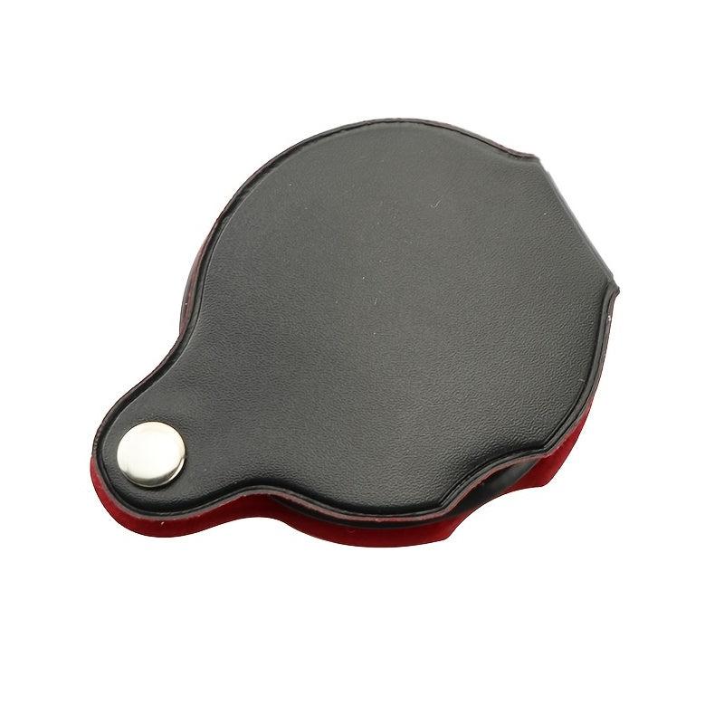 Portable Mini HD 10x Magnifier Read Newspapers Comfortably with Leather Sheath