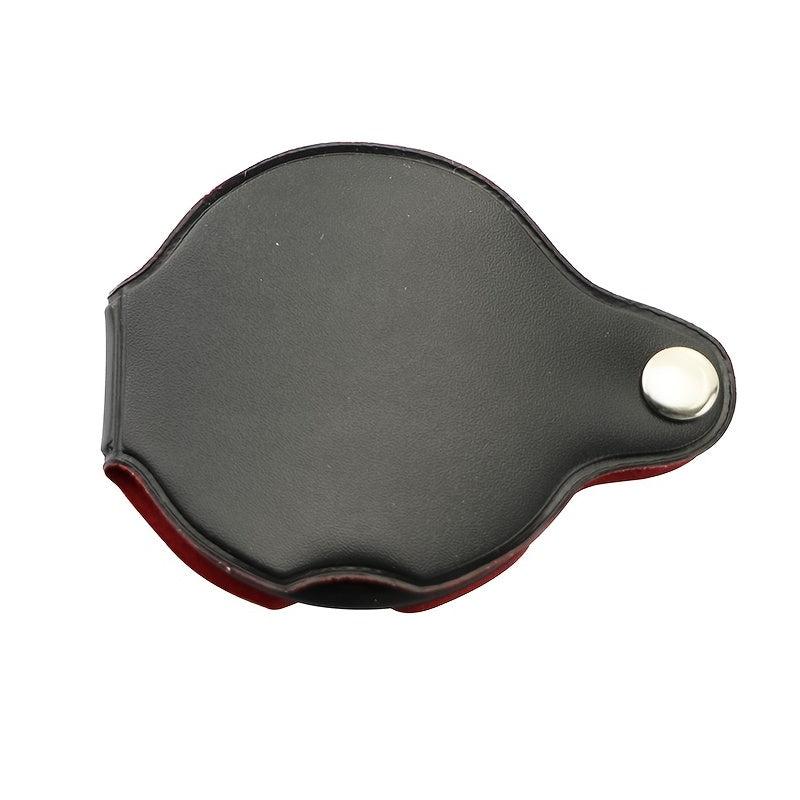 Portable Mini HD 10x Magnifier Read Newspapers Comfortably with Leather Sheath