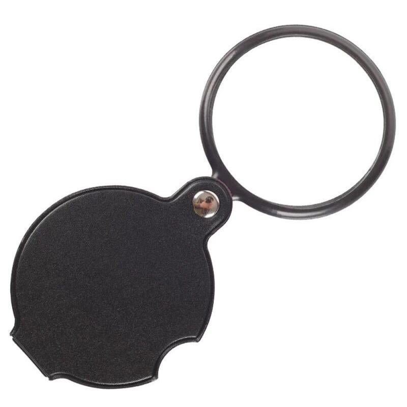 Portable Mini HD 10x Magnifier Read Newspapers Comfortably with Leather Sheath