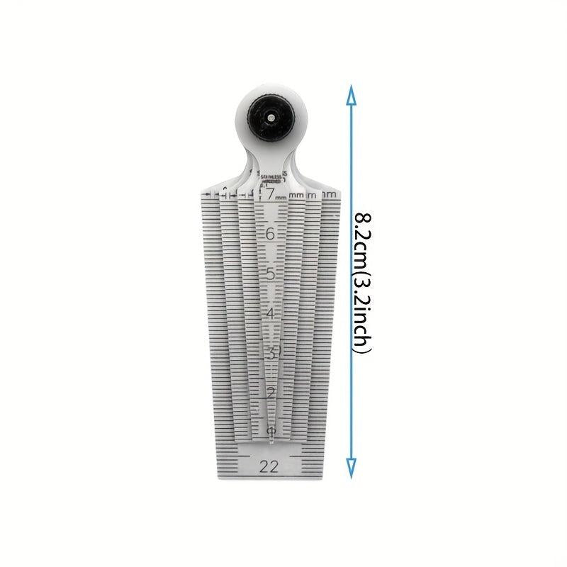 Stainless Steel Wedge Plug Ruler Gap Hole Taper G