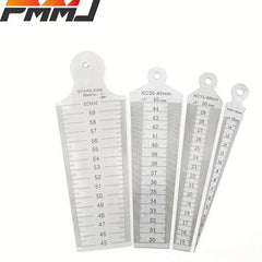 Stainless Steel Wedge Plug Ruler Gap Hole Taper G