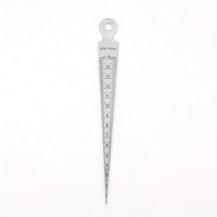 Stainless Steel Wedge Plug Ruler Gap Hole Taper G