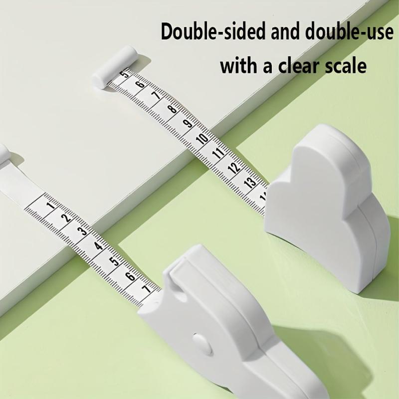 Fitness Ruler Measuring Rule For Waist Automatic Retractable Soft Ruler Mini