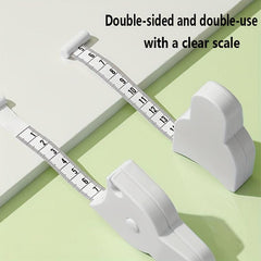 Fitness Ruler Measuring Rule For Waist Automatic Retractable Soft Ruler Mini