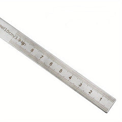 Stainless Steel Angle Ruler 0-100mm Scale Protractor Adjustable Measuring