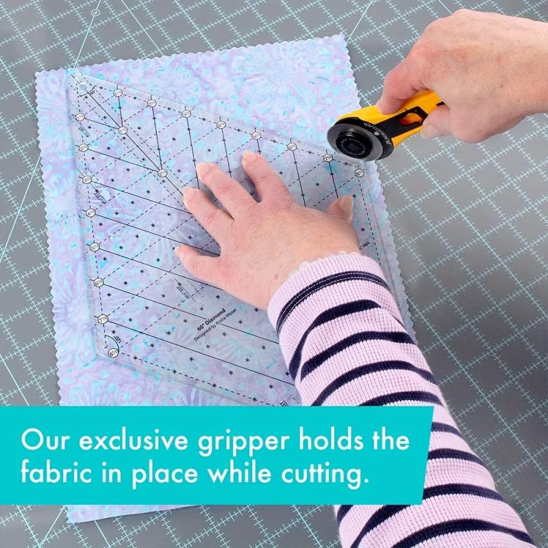 60 Degree Diamond Ruler Quilting Template