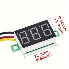 5pcs Mini Digital Voltmeter LED Display DC