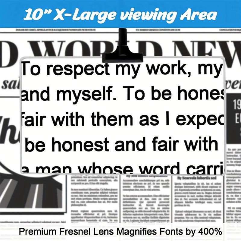 4X Magnifying Glass With Stand - Flexible Gooseneck Magnifier