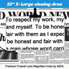 4X Magnifying Glass With Stand - Flexible Gooseneck Magnifier