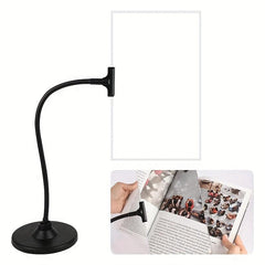4X Magnifying Glass With Stand - Flexible Gooseneck Magnifier