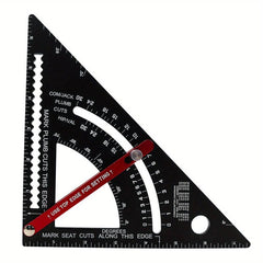 Carpenter Square Rafter Square Triangle Ruler 17 78 Cm