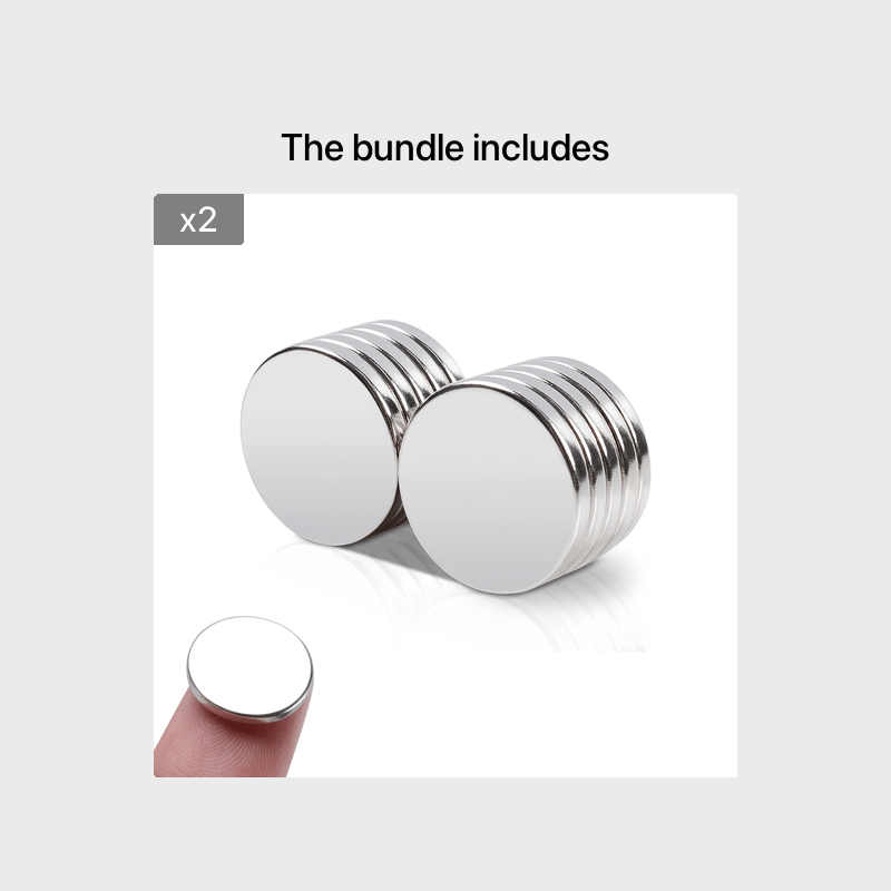 10pcs Neodymium Magnet 15mm X 2mm Strong Disk Magnets
