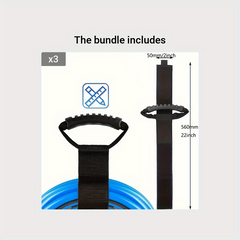55 88 cm Storage Straps Extension Cord Vacuum Holder