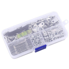 252pcs Metal D Ring Hanging Hooks Set for Photos & Frames