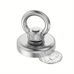 1pc Magnetic Hooks 120lb Pull Heavy Duty Neodymium Magnets with Eyebolt