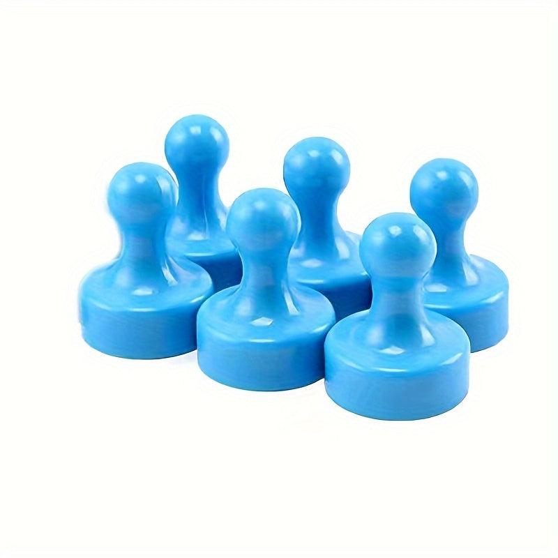 6pcs 29X38mm Push Pin Magnets Whiteboard Magnets