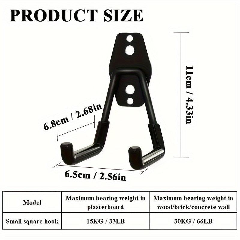 Heavy Duty Garage Storage Hooks Steel Tool Hangers For Wall Mounting