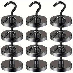 36KG Magnetic Hook Heavy Duty Neodymium Magnet Hooks for Curtain Home Kitchen