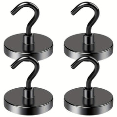 36KG Magnetic Hook Heavy Duty Neodymium Magnet Hooks for Curtain Home Kitchen
