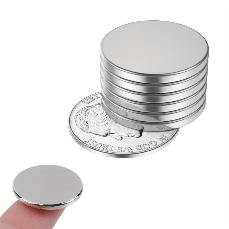 6pcs Neodymium Magnets 20mm X 2mm for Office Refrigerator