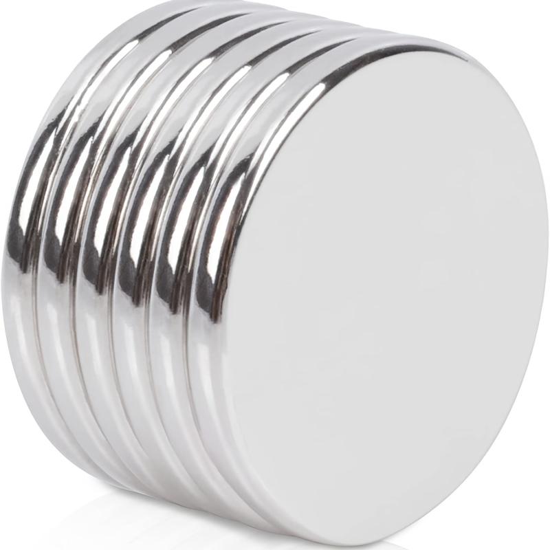 6pcs Neodymium Magnets 20mm X 2mm for Office Refrigerator