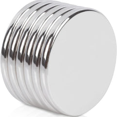 6pcs Neodymium Magnets 20mm X 2mm for Office Refrigerator
