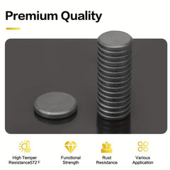 40pcs 0.7in Ceramic Industrial Magnets