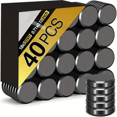 40pcs 0.7in Ceramic Industrial Magnets