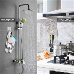 Large Adhesive Hooks Wall Hooks Damage Waterproof Heavy Duty Double Hooks