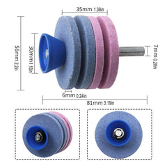 Blade Garden Tools Sharpener Universal Rotary Drill Lawn Mower Sharpener